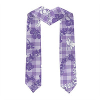 Poni Aloha Hawaii Graduation Stole Plumeria Lei With Palaka Motif LT14 - Polynesian Pride