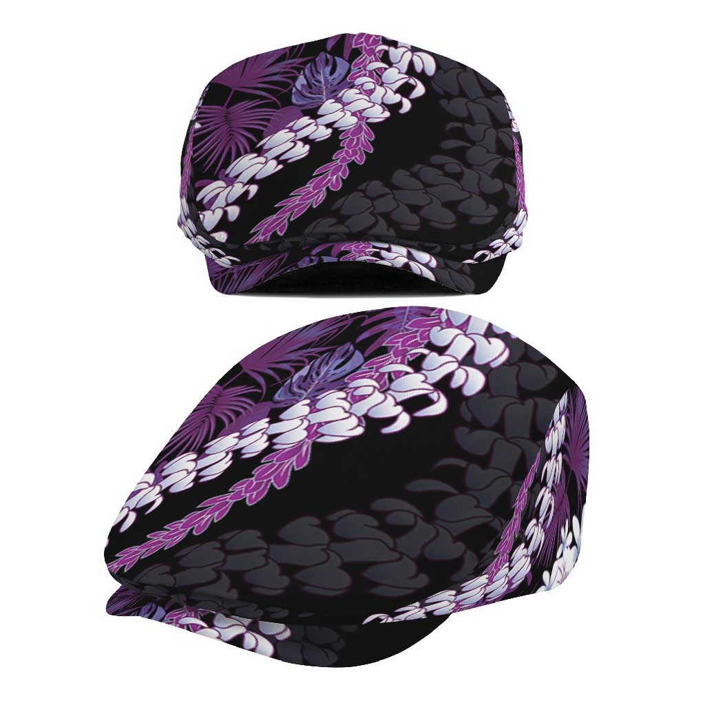 Poni Aloha Hawaii Lei Jeff Hat Tropical Flowers Elegant Vibe - Polynesian Pride