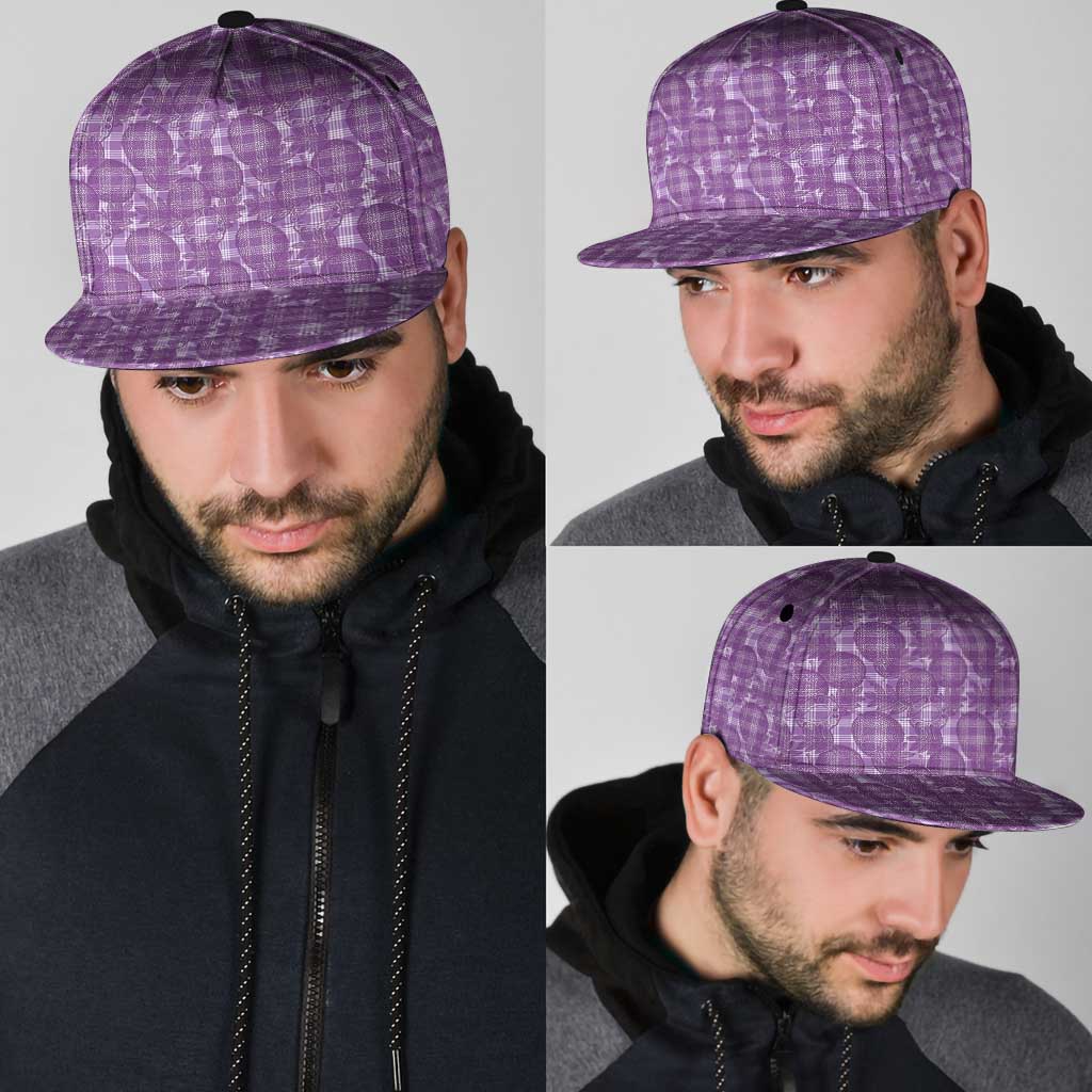 Poni Hawaii Breadfruit Palaka Motifs Snapback Cap