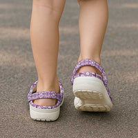 Poni Palaka Quilt Hawaii Clogs Shoes Hawaiian Tropical Monstera Sea Turtle LT14 - Polynesian Pride
