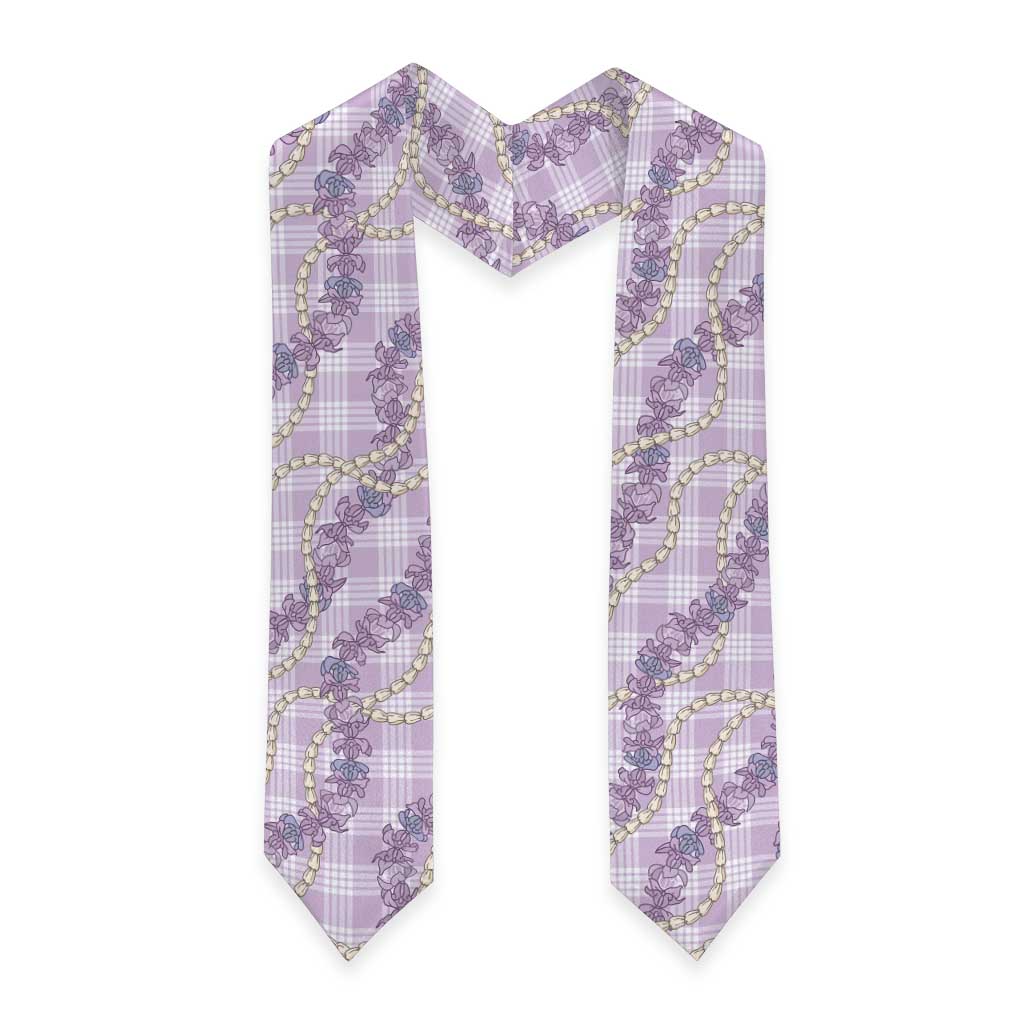 Pua Kalaunu Lei Graduation Stole Palaka Pattern LT01 - Polynesian Pride