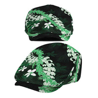Puakenikeni Maile Lei Jeff Hat Frangipani Green Tropical Leaves LT01 - Polynesian Pride