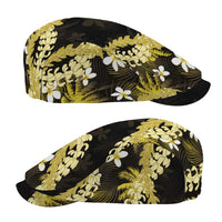 Puakenikeni Maile Lei Jeff Hat Frangipani Yellow Tropical Leaves LT01 - Polynesian Pride
