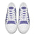 Purple Aloha Hawaii Low Top Shoes Monstera Hibiscus Plumeria Seamless Vibes - Polynesian Pride