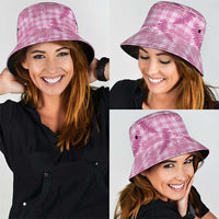 Purple Palaka Hawaii Palapalai Bucket Hat Hawaiian Fern LT14 - Polynesian Pride