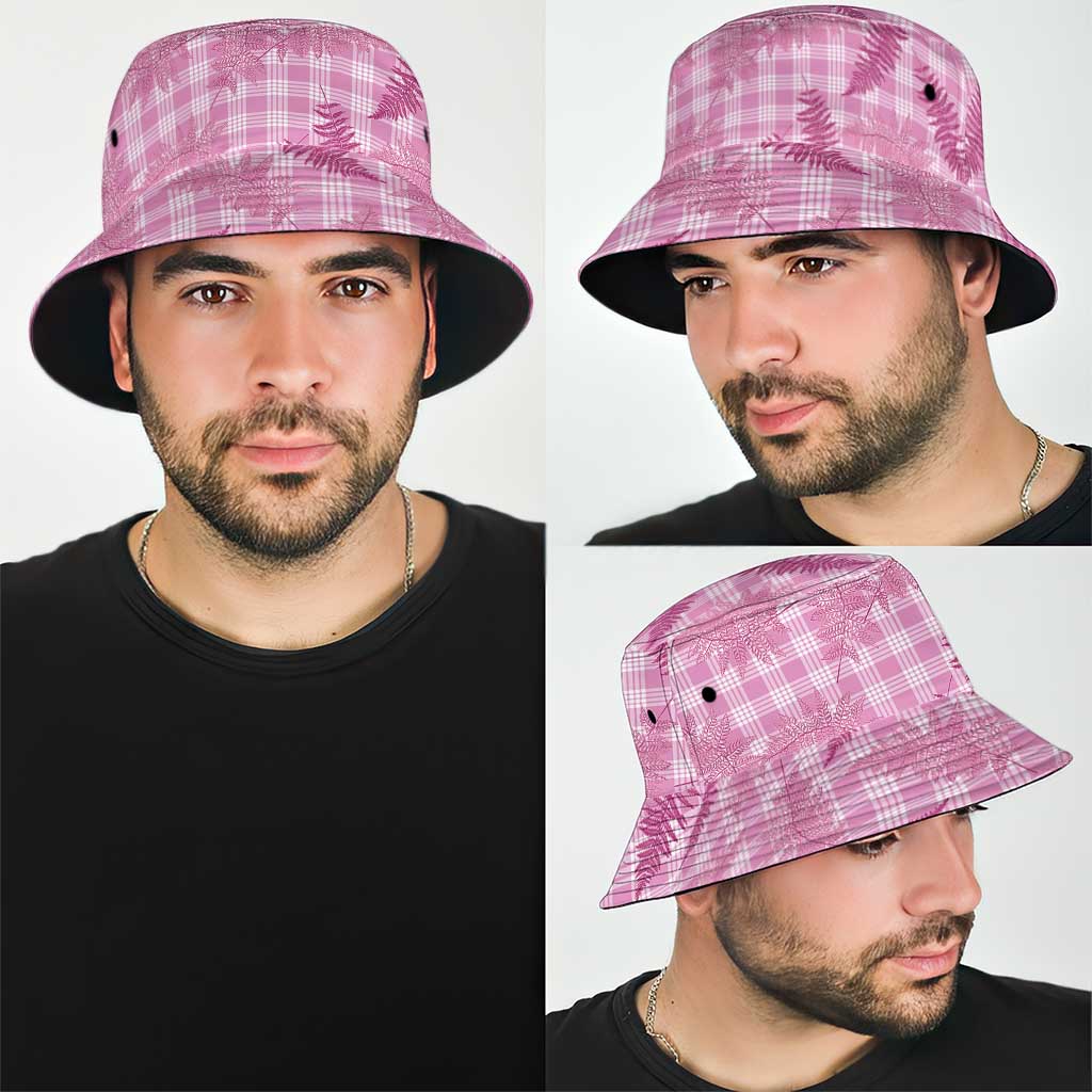 Purple Palaka Hawaii Palapalai Bucket Hat Hawaiian Fern LT14 - Polynesian Pride