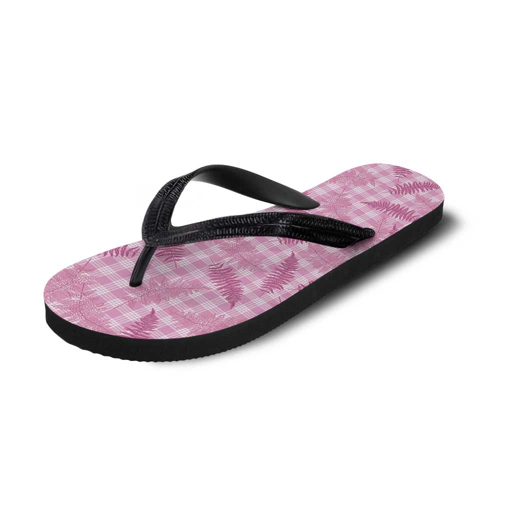 Purple Palaka Hawaii Palapalai Flip Flops Hawaiian Fern LT14 - Polynesian Pride