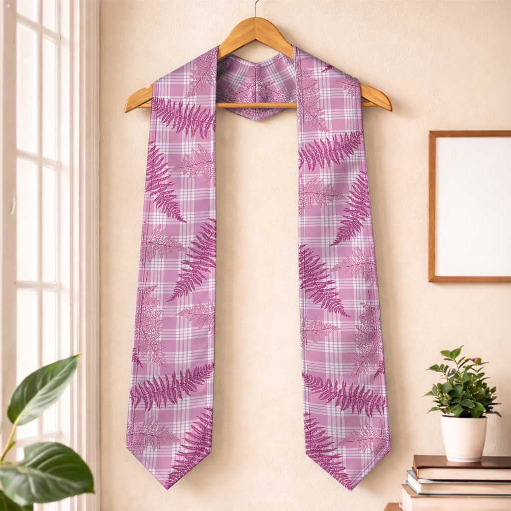 Purple Palaka Hawaii Palapalai Graduation Stole Hawaiian Fern LT14 One Size Purple - Polynesian Pride