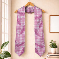 Purple Palaka Hawaii Palapalai Graduation Stole Hawaiian Fern LT14 One Size Purple - Polynesian Pride