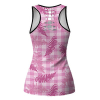 Purple Palaka Hawaii Palapalai Hollow Tank Top Hawaiian Fern LT14 - Polynesian Pride