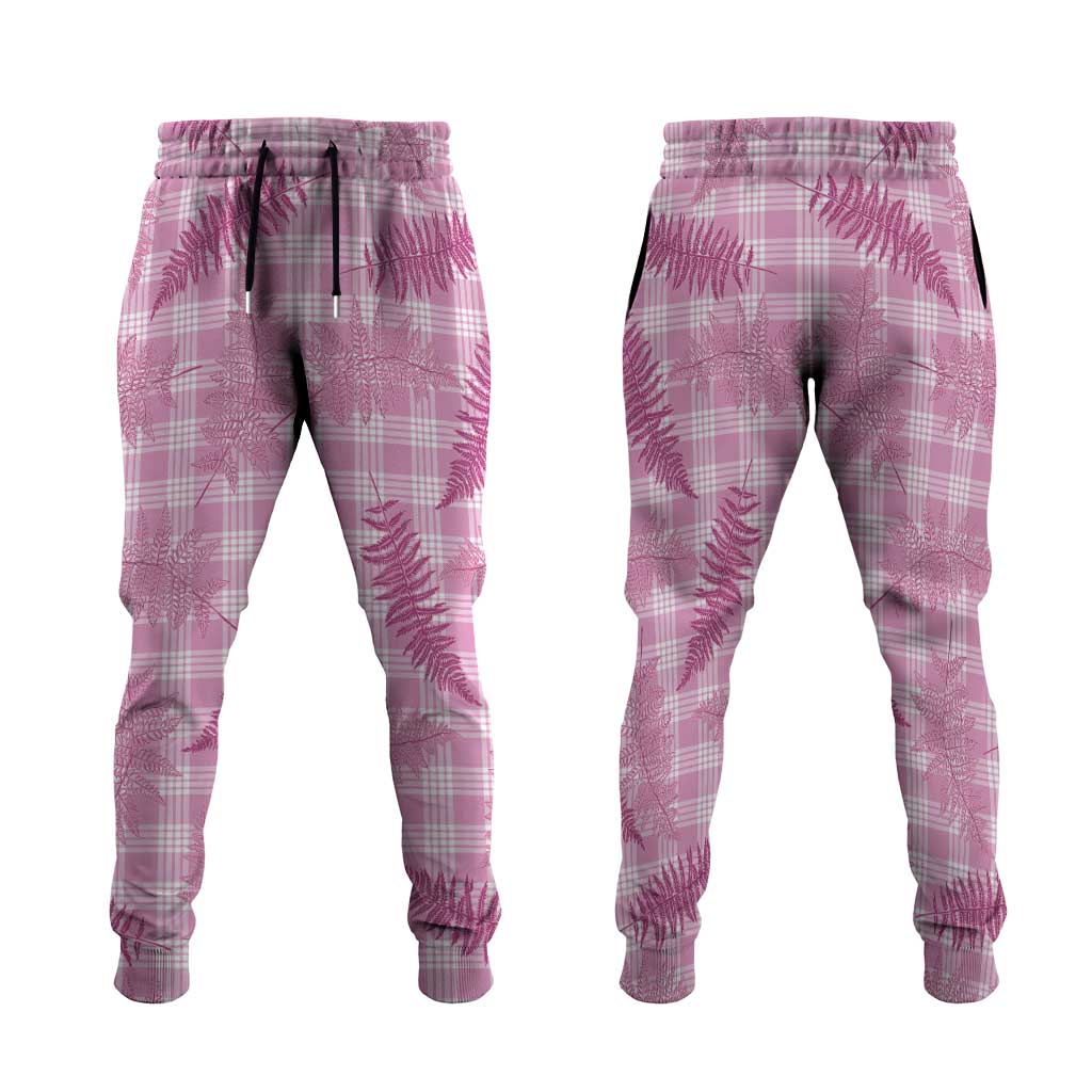 Purple Palaka Hawaii Palapalai Jogger Pants Hawaiian Fern LT14 Purple - Polynesian Pride