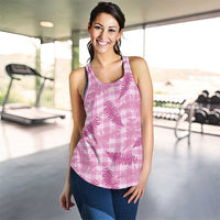 Purple Palaka Hawaii Palapalai Women Racerback Tank Hawaiian Fern LT14 - Polynesian Pride