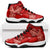 Red Palaka Quilt Hawaii Sneakers J11 Traditional Hawaii-plaid Pattern - Polynesian Pride