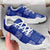 Royal Blue Palaka Quilt Hawaii Chunky Sneakers Traditional Hawaii-plaid Pattern - Polynesian Pride