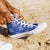 Royal Blue Palaka Quilt Hawaii High Top Shoes Traditional Hawaii-plaid Pattern - Polynesian Pride