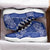 Royal Blue Palaka Quilt Hawaii Sneakers J11 Traditional Hawaii-plaid Pattern - Polynesian Pride