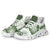 Sage Green Aloha Hawaii Clunky Sneakers Monstera Hibiscus Plumeria Seamless Vibes - Polynesian Pride