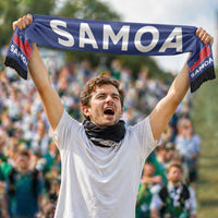 Samoa Football Soccer Scarf Flag Style
