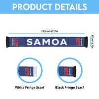 Samoa Football Soccer Scarf Flag Style