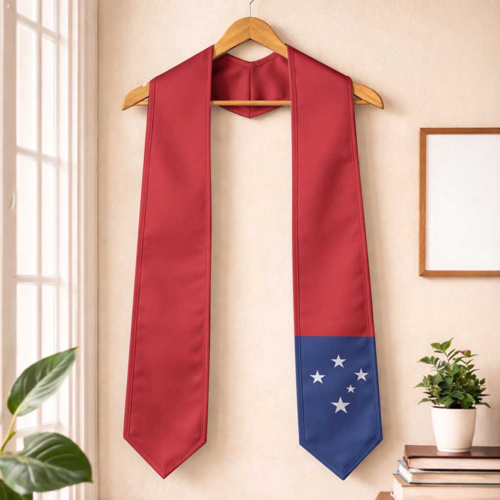Samoa Graduation Stole Flag Style