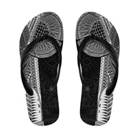 Samoan Tatau Flip Flops Art Tribal Traditional Tattoos - Polynesian Pride