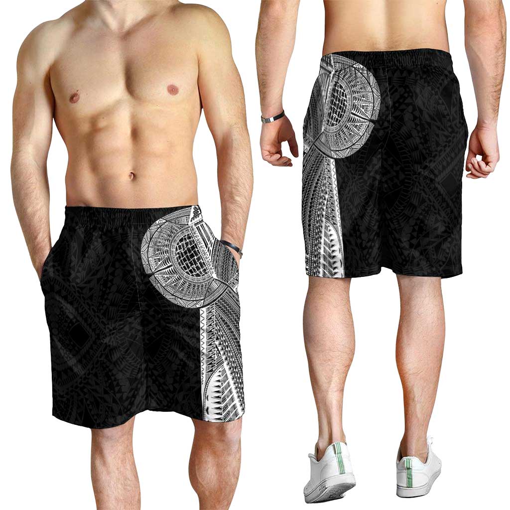 Samoan Tatau Shorts for Men Art Tribal Traditional Tattoos LT03 - Polynesian Pride