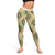 Seamless Pattern Puakenikeni and Kalo Leggings - Polynesian Pride
