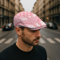 Soft Pink Mermaid Puakenikeni Maile Lei Jeff Hat LT01 - Polynesian Pride