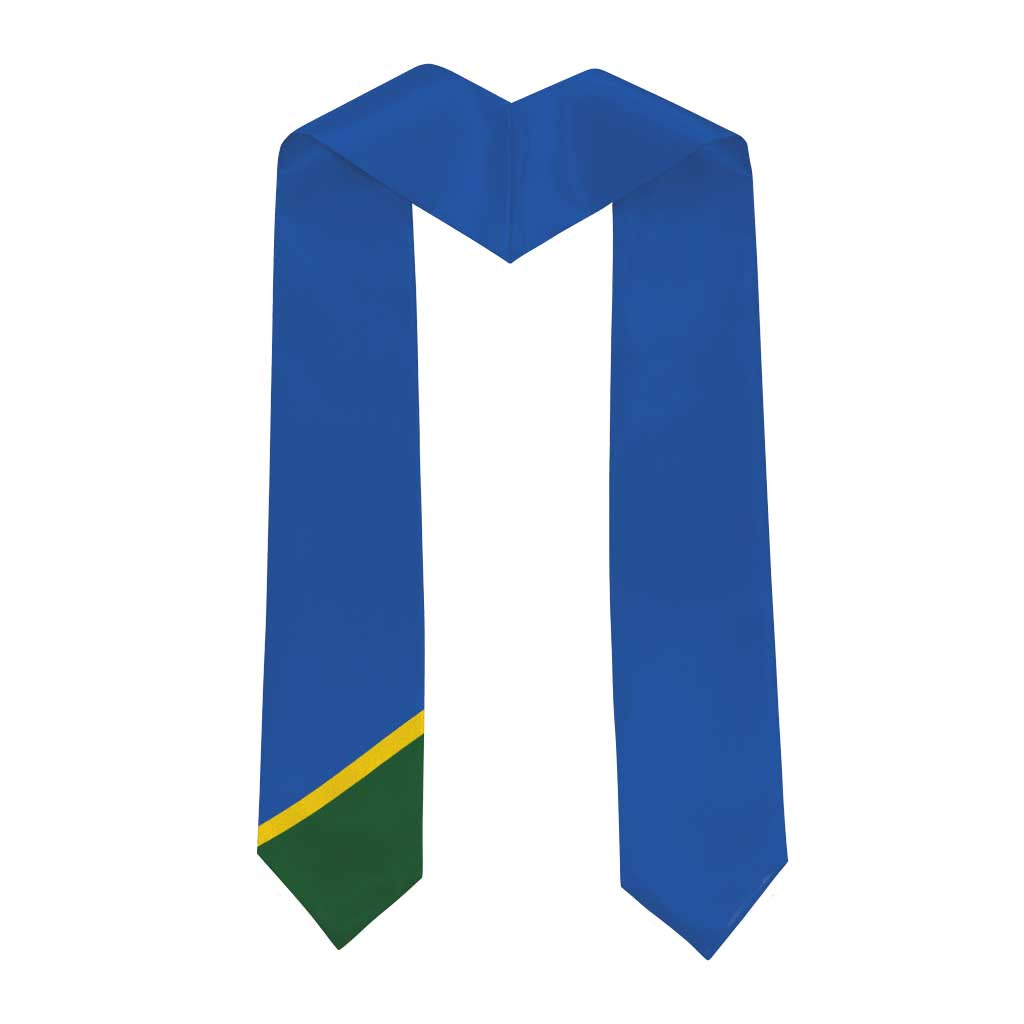Solomon Islands Graduation Stole Flag Style LT05 - Polynesian Pride