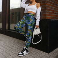 Solomon Islands Meri Kirihimete Jogger Pants Pacific Patchwork Xmas Vibes LT9 - Polynesian Pride