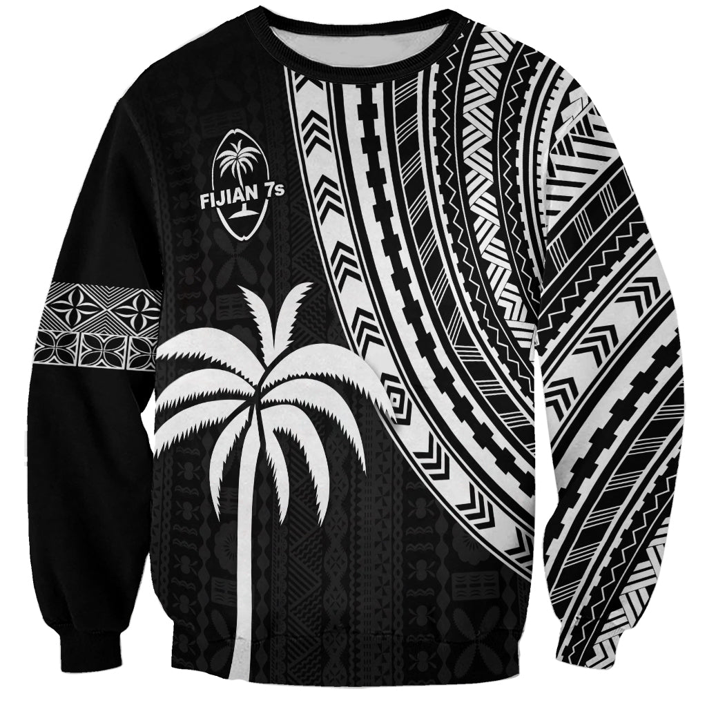 Fiji Rugby Sevens Sweatshirt Fijian 7s Tapa Polynesian LT13