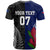 Personalised New Zealand Vs Samoa Rugby T Shirt Go Champions LT7 - Polynesian Pride