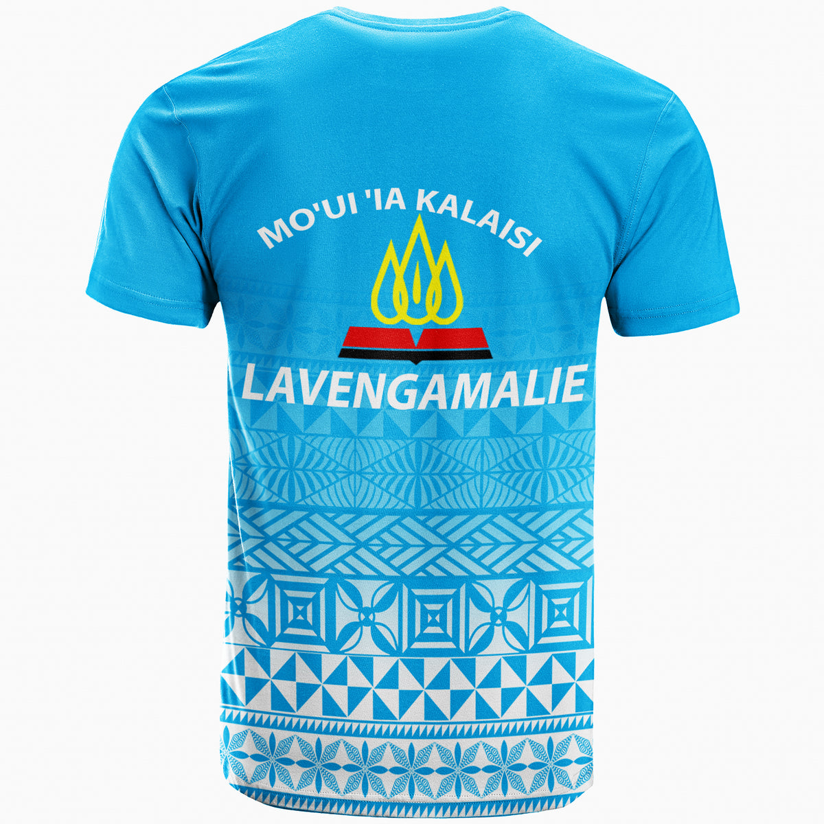 Tonga Lavengamalie College Tongan Pattern T Shirt LT12
