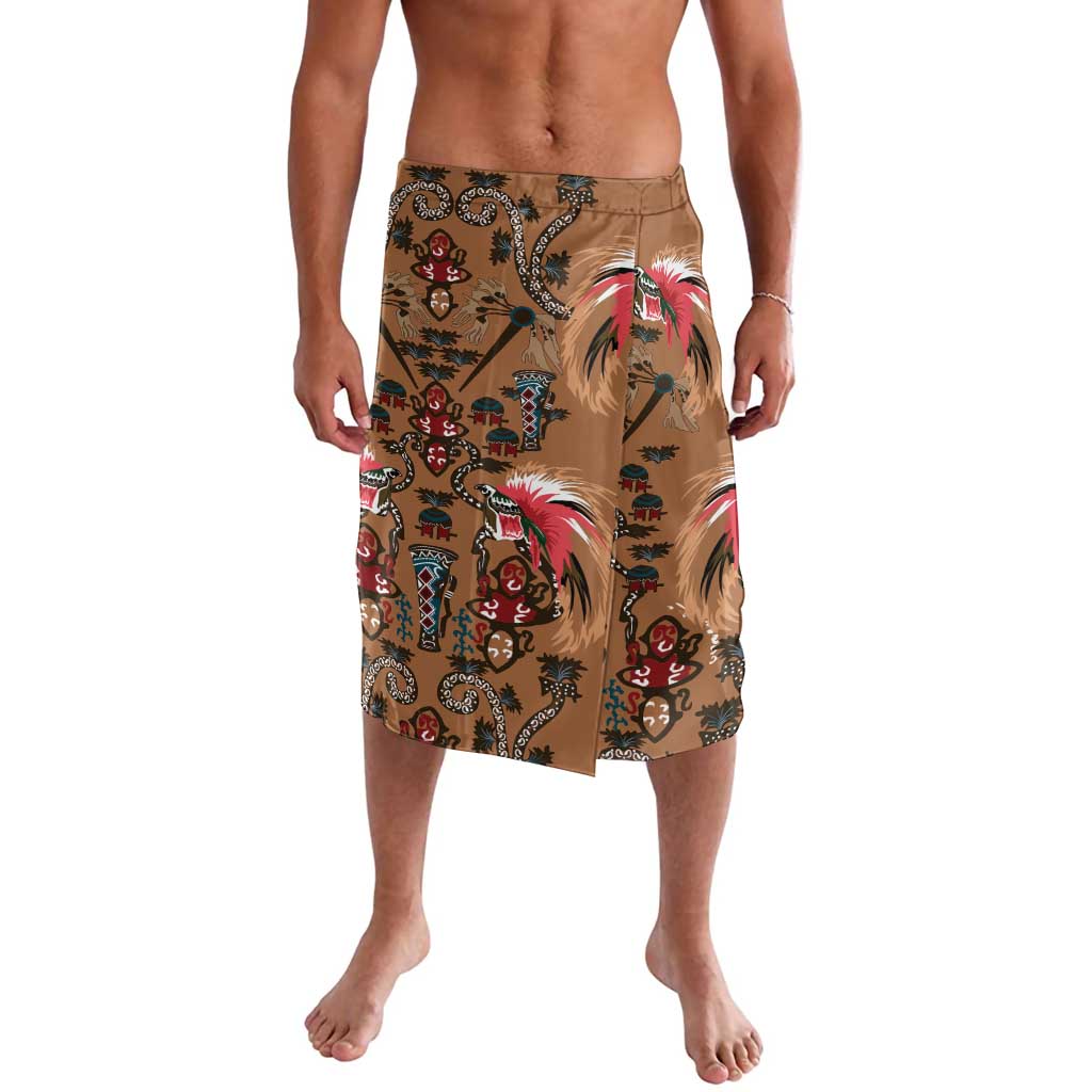 Terracotta Bird of Batik Papua Lavalava Exotic Natural Wealth of Papua - Polynesian Pride