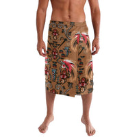 Terracotta Bird of Batik Papua Lavalava Exotic Natural Wealth of Papua - Polynesian Pride