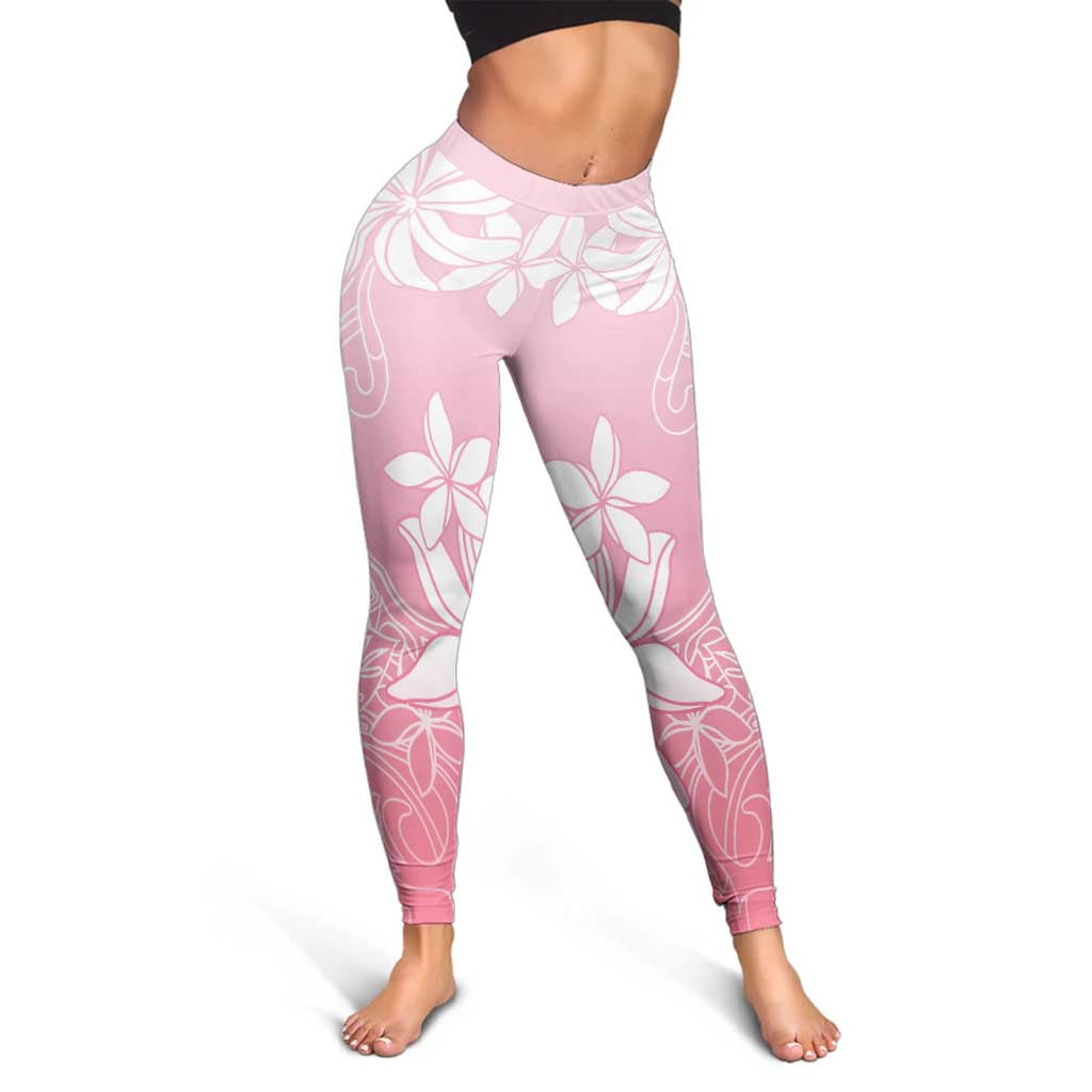 Tiare Tahiti Leggings Pink Polynesia Motifs - Polynesian Pride