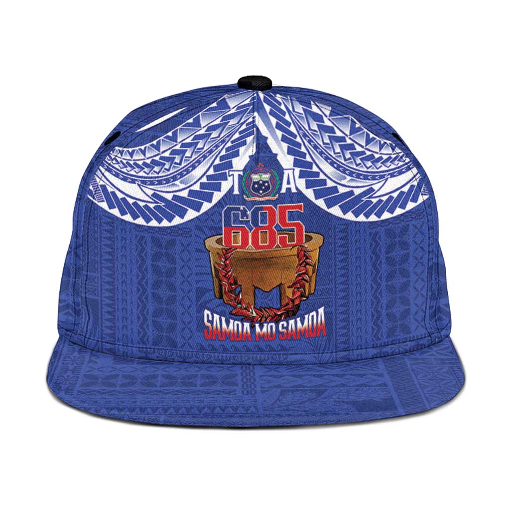 Toa Samoa Rugby Snapback Cap 685 Pride Tanoa Ula Fala - Polynesian Pride
