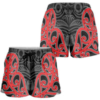 Toitu Te Tiriti 1840 Aotearoa Shorts for Women Stand Together Stand Stronger - Polynesian Pride