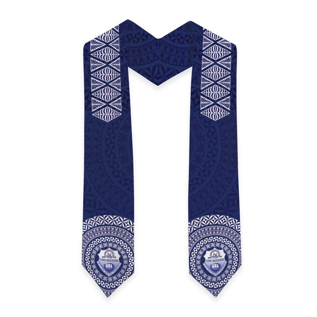 Tonga Apifo'ou College Graduation Stole Simple Ngatu LT7 - Polynesian Pride