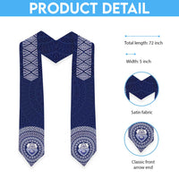 Tonga Apifo'ou College Graduation Stole Simple Ngatu LT7 - Polynesian Pride