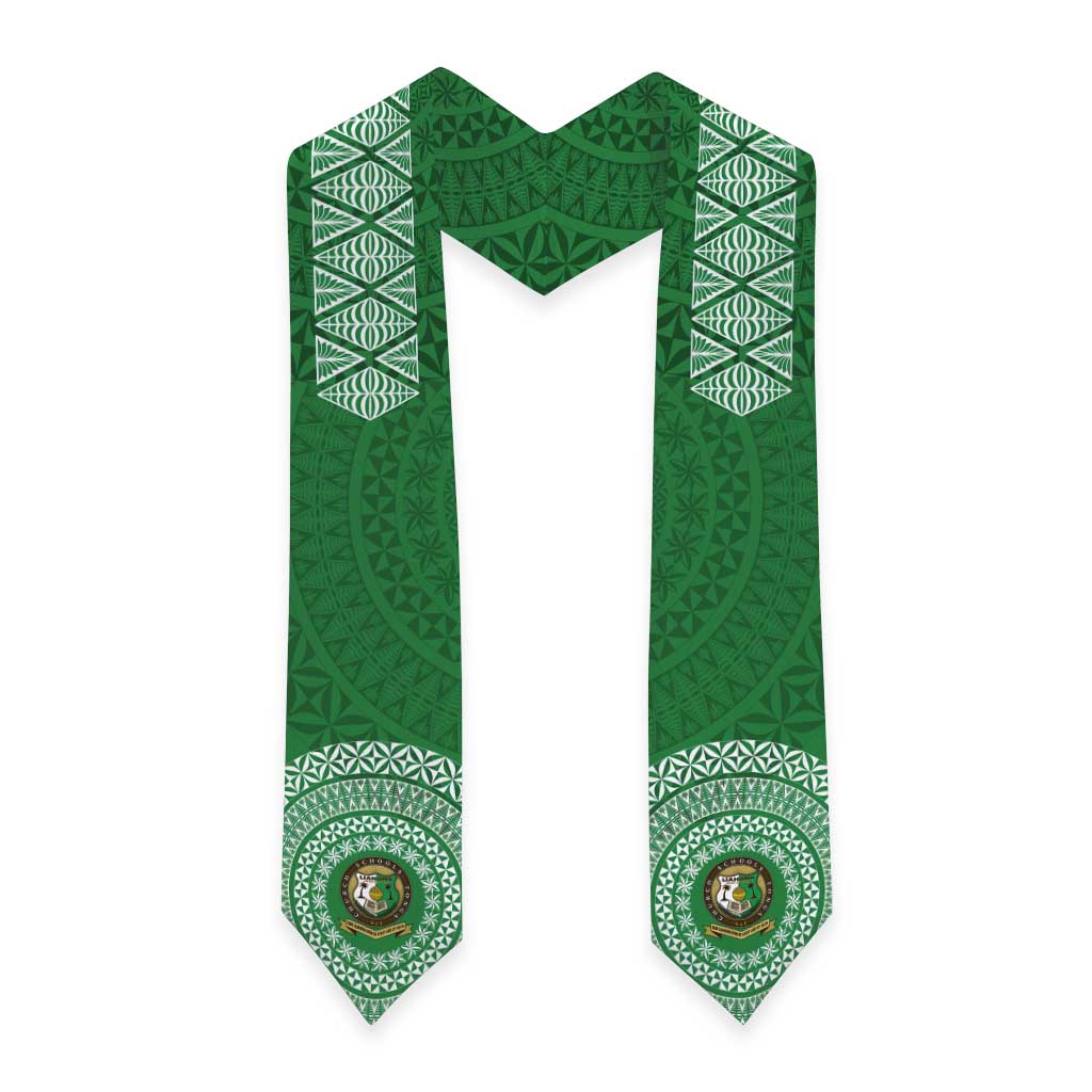 Tonga Atele Kolisi Graduation Stole Simple Ngatu LT7 - Polynesian Pride