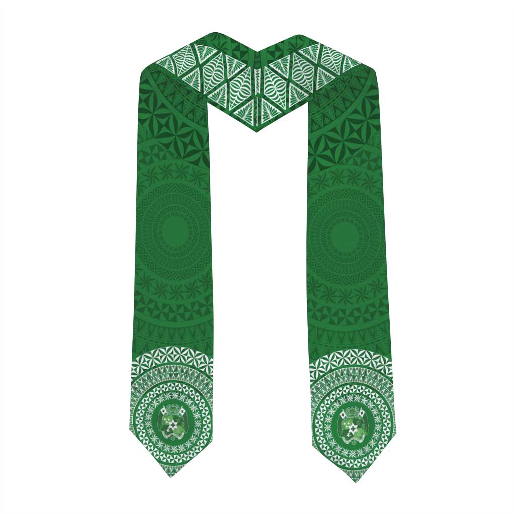 Tonga Atele Kolisi Graduation Stole Simple Ngatu LT7 - Polynesian Pride