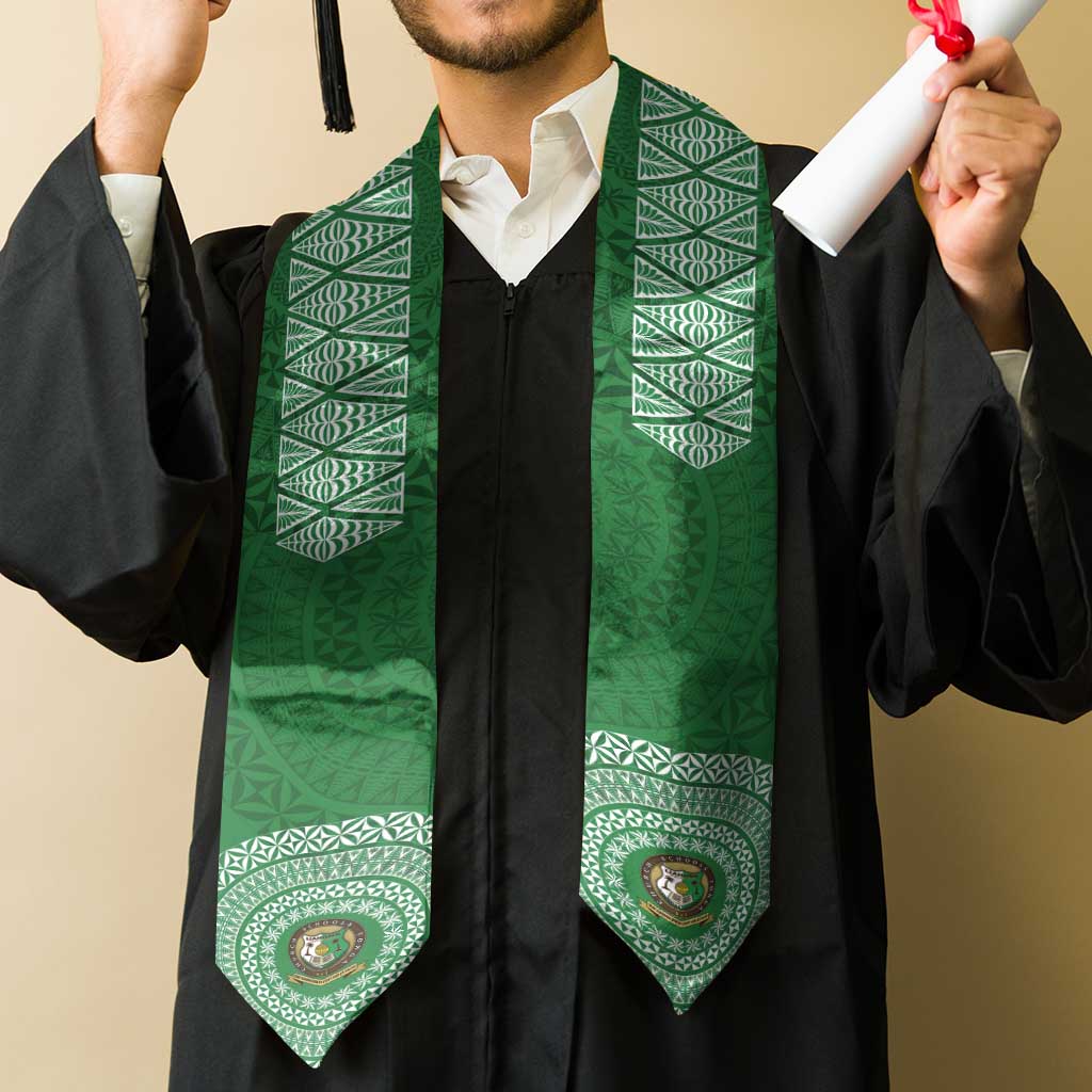 Tonga Atele Kolisi Graduation Stole Simple Ngatu LT7 - Polynesian Pride
