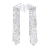 Tonga Faka Sepitema Graduation Stole Ngatu and Floral Pattern with Blooming Hibiscus LT03 - Polynesian Pride