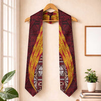 Tonga Feletoa Kupesi Fakatonga Graduation Stole LT03 One Size Red - Polynesian Pride