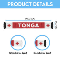 Tonga Football Soccer Scarf Flag Style