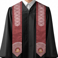 Tonga Liahona High School Graduation Stole Simple Ngatu LT7 - Polynesian Pride