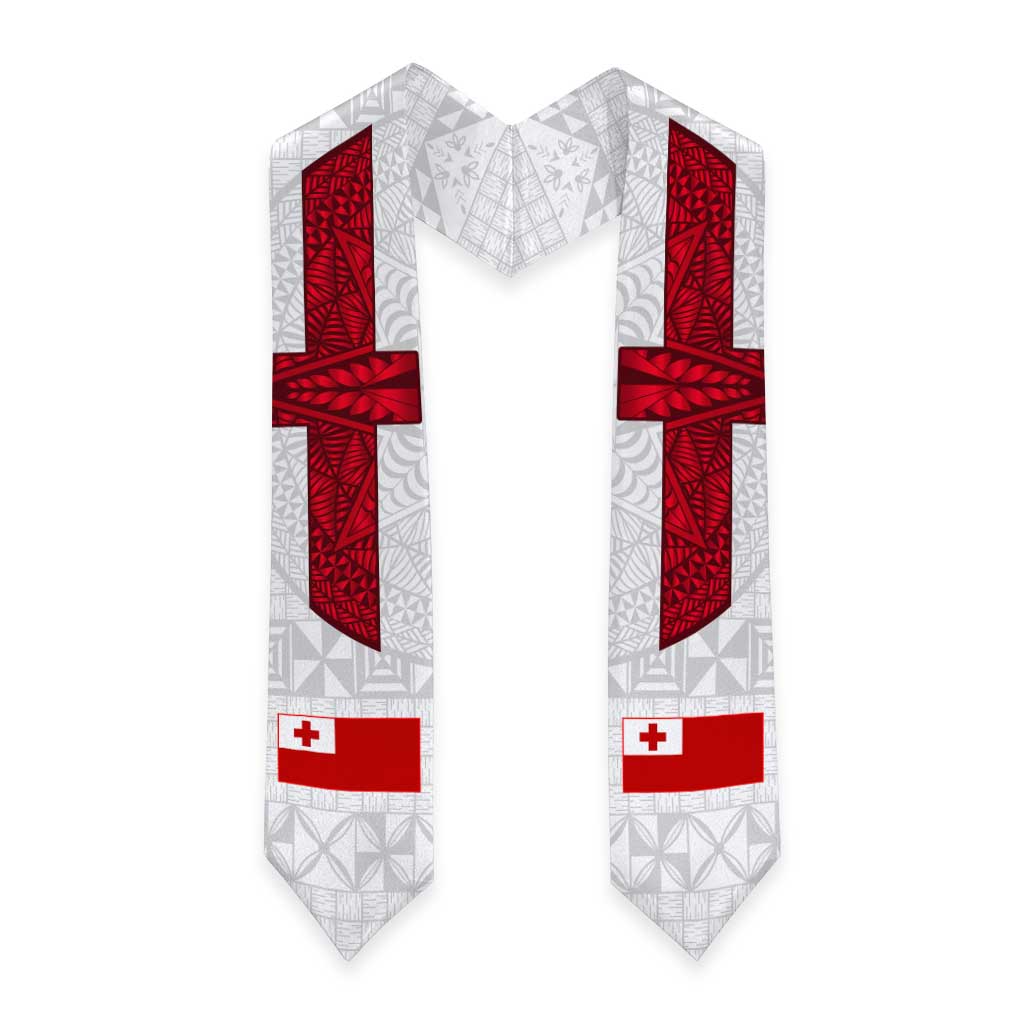Tonga Ngatu Art Rugby Mate Ma'a Graduation Stole LT03 - Polynesian Pride