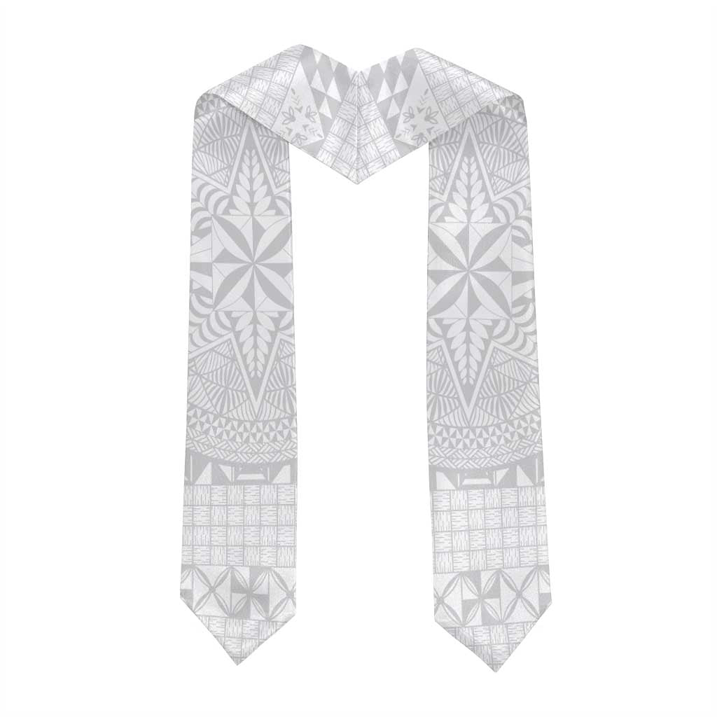 Tonga Ngatu Art Rugby Mate Ma'a Graduation Stole LT03 - Polynesian Pride