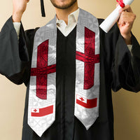 Tonga Ngatu Art Rugby Mate Ma'a Graduation Stole LT03 - Polynesian Pride